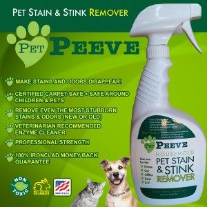 Pet Peeve Amazon Graphic - Bottle Front - Green Graphic