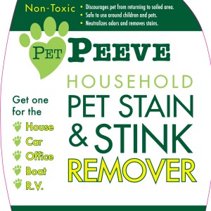 Pet Peeve Amazon Graphic - Front Label - White
